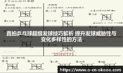 直拍乒乓球超级发球技巧解析 提升发球威胁性与变化多样性的方法